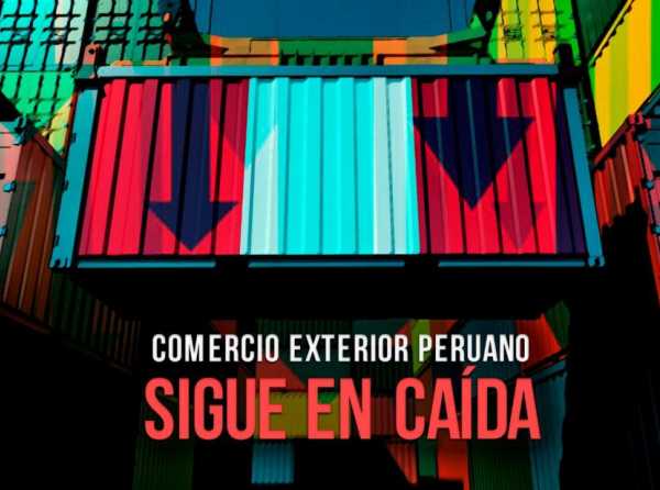 Comercio exterior peruano sigue en caída 