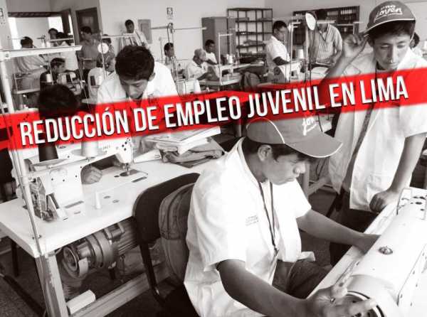 Reducción del empleo juvenil en Lima