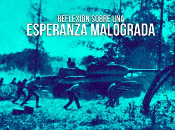 Reflexión sobre una esperanza malograda