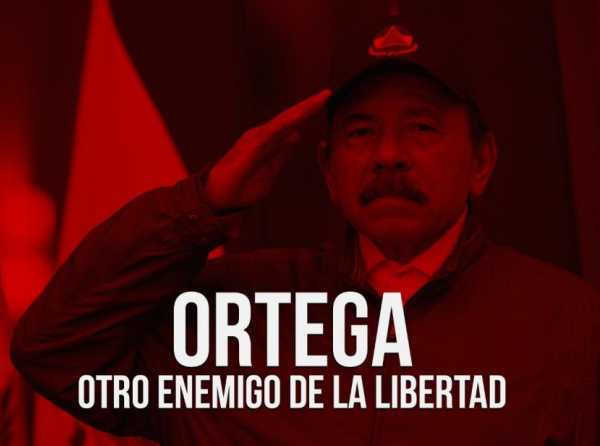 Ortega, otro enemigo de la libertad