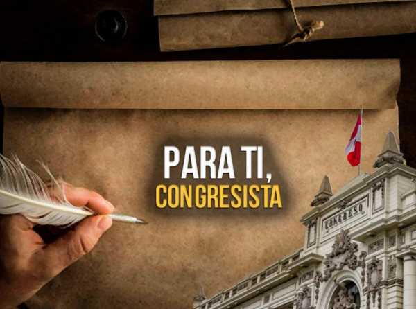 Para ti, congresista