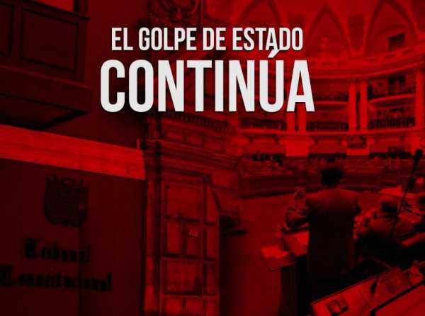 El golpe de Estado continúa