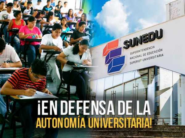 ¡En defensa de la autonomía universitaria!