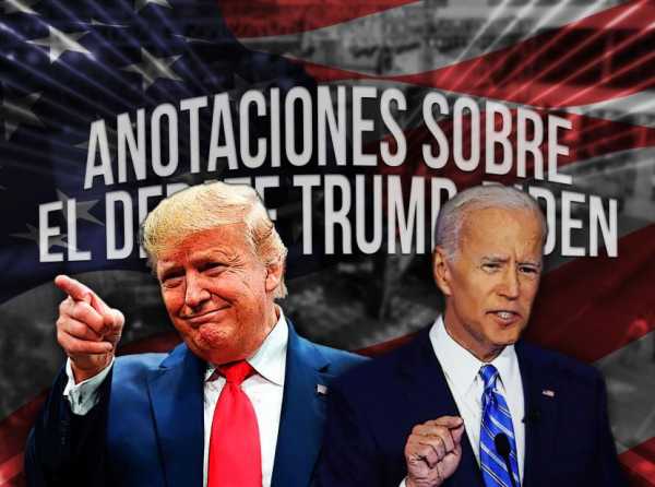 Anotaciones sobre el debate Trump-Biden