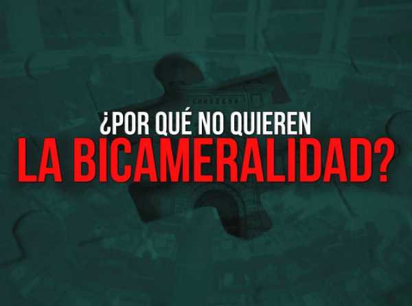 ¡Dios mío! ¿Por qué no quieren la bicameralidad?