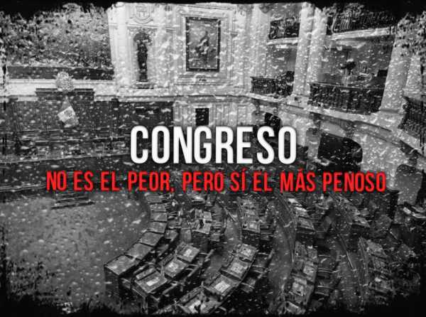 Congreso: no es el peor, pero sí el más penoso