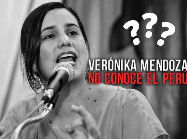 Verónika Mendoza no conoce el Perú