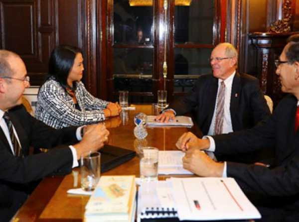 Reunión en Palacio y fragmentación del Perú