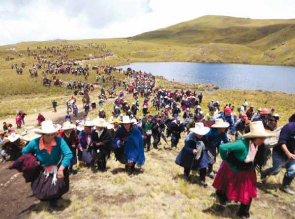 Antimineros alistan protestas contra Conga