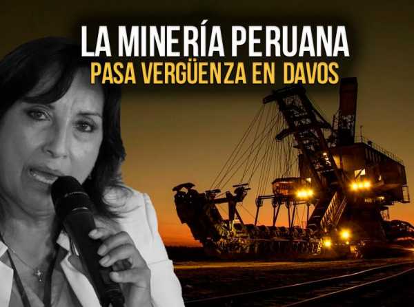 La minería peruana pasa vergüenza en Davos