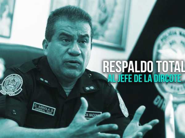 Respaldo total al jefe de la Dircote