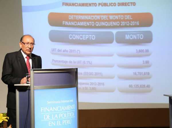 No al financiamiento público de los partidos