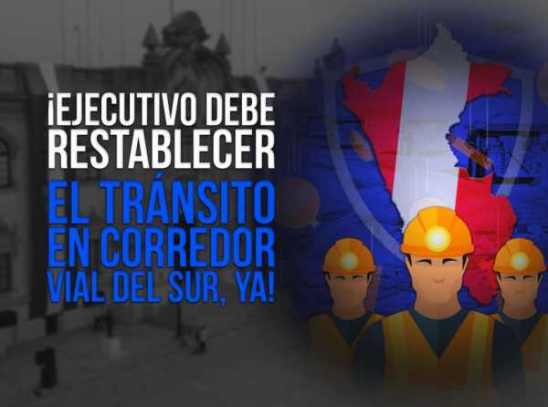 ¡Ejecutivo debe restablecer el tránsito en corredor vial del sur, ya!