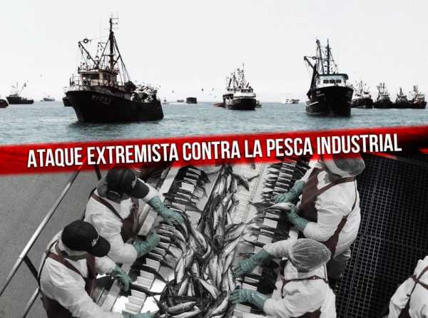 Ataque extremista contra la pesca industrial