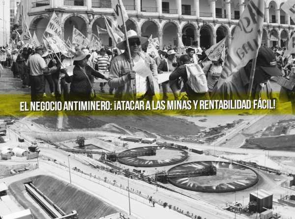 El negocio antiminero: ¡atacar a las minas y rentabilidad fácil!