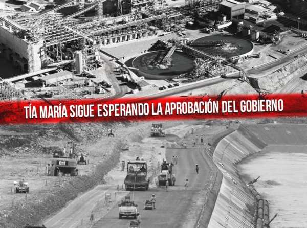 Tía María sigue esperando la aprobación del Gobierno