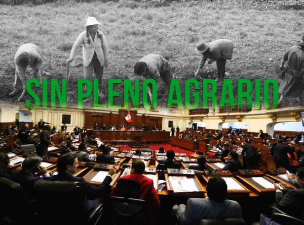 Pleno agrario de espaldas al país