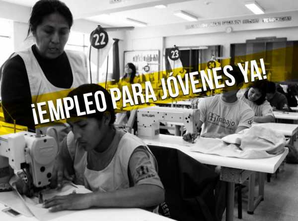 ¡Empleo para jóvenes ya!