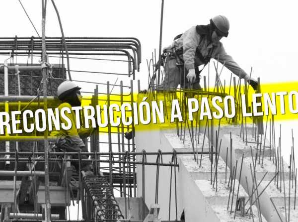 Reconstrucción sin avances