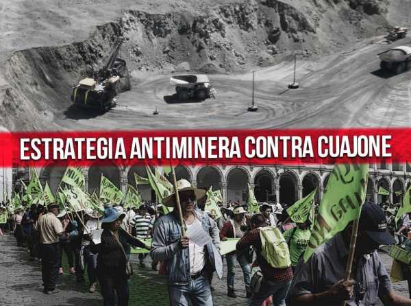 Estrategia antiminera contra Cuajone