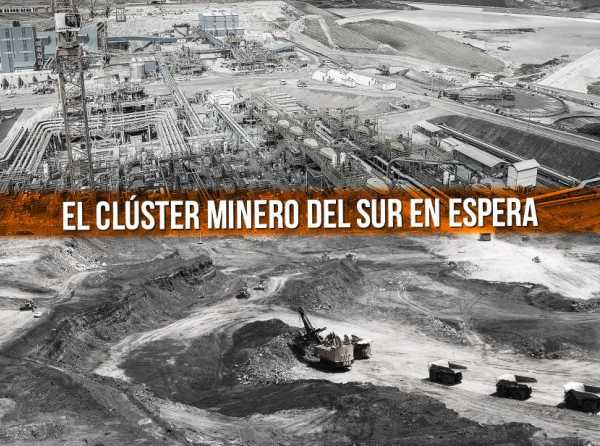 El clúster minero del sur en espera