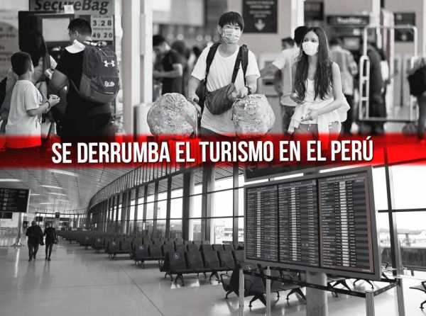 Se derrumba el turismo en el Perú