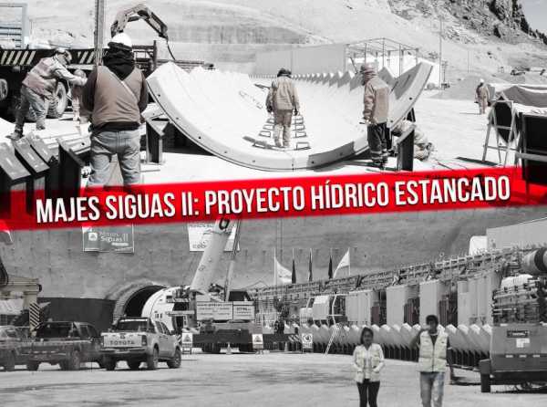 Majes Siguas II: proyecto hídrico estancado