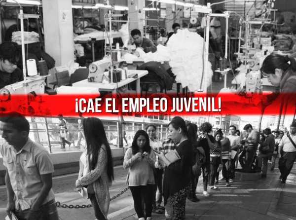 ¡Cae el empleo juvenil!