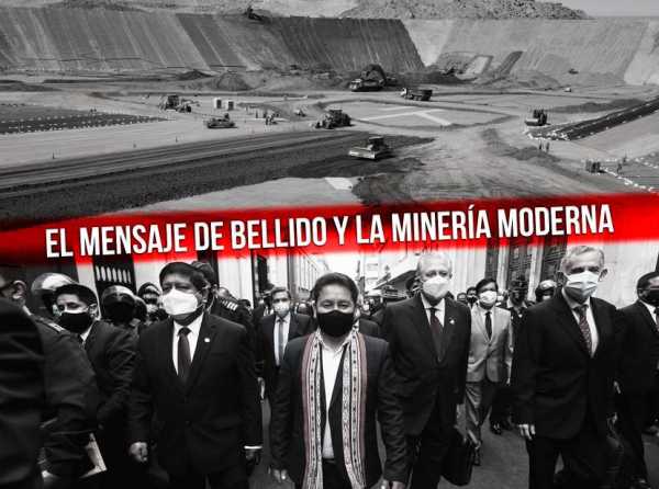 El mensaje de Bellido y la minería moderna