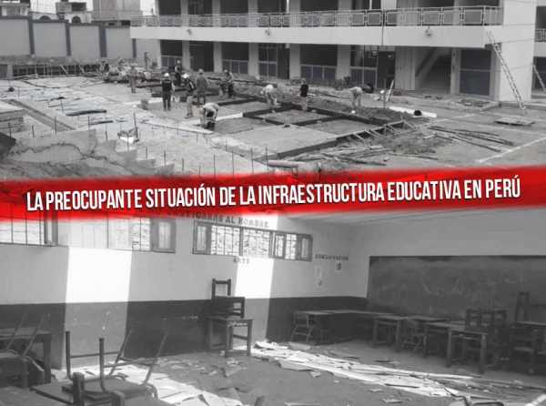 La preocupante situación de la infraestructura educativa en Perú