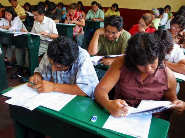 Profesores con la reforma meritocrática