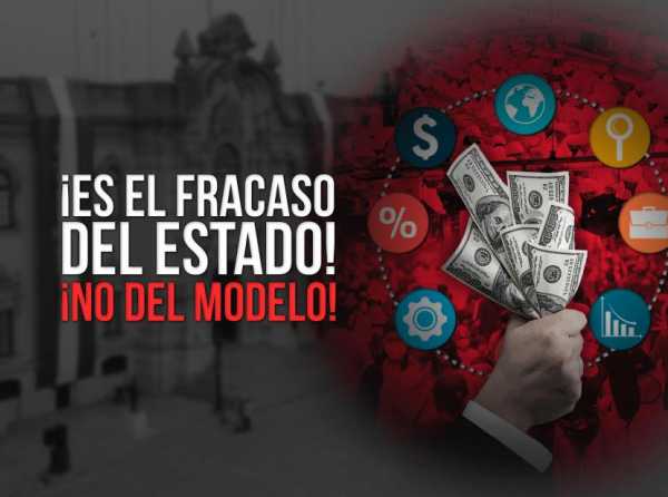 ¡Es el fracaso del Estado! ¡No del modelo!