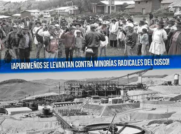 Las Bambas: ¡Apurimeños se levantan contra minorías radicales del Cusco!