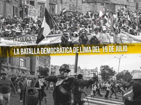 La batalla democrática de Lima del 19 de julio