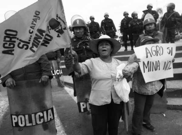 Antimineros se repliegan en las Bambas