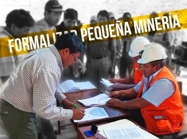 Nueva ley para formalizar la minería