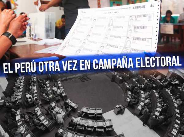 El Perú otra vez en campaña electoral