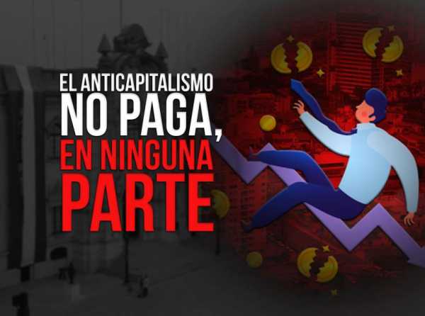 El anticapitalismo no paga, en ninguna parte