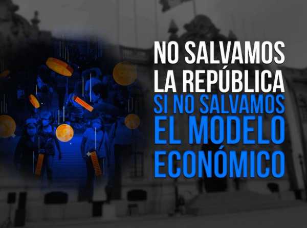 No salvamos la República si no salvamos el modelo económico