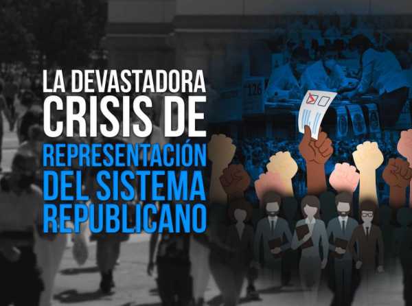 La devastadora crisis de representación del sistema republicano