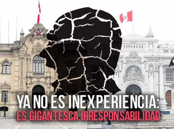 Ya no es inexperiencia: es gigantesca irresponsabilidad