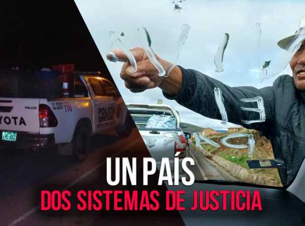 Un país, dos sistemas de justicia