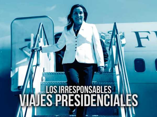 Los irresponsables viajes presidenciales