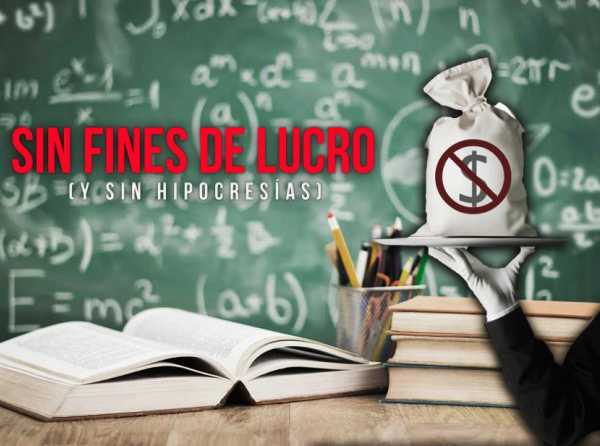 Sin fines de lucro (y sin hipocresías)