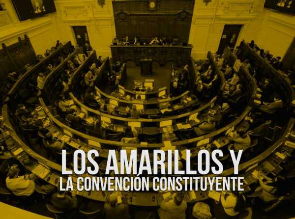 Los amarillos y la Convención Constituyente 