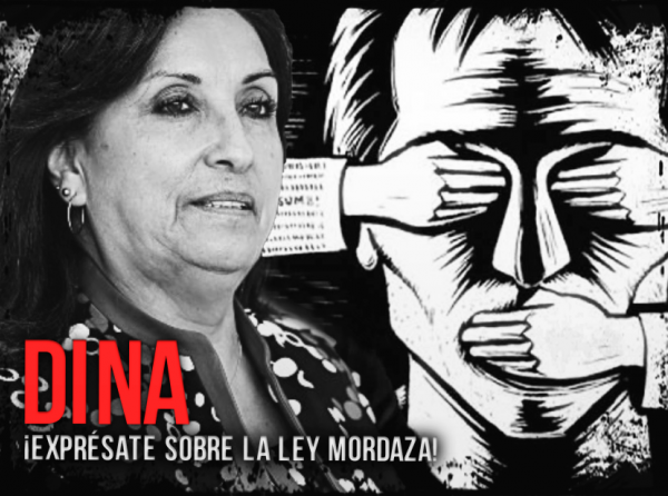 Dina, ¡exprésate sobre la ley mordaza!