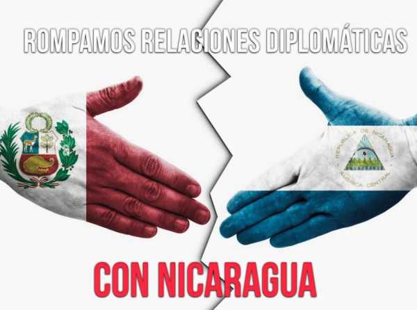 Rompamos relaciones diplomáticas con Nicaragua 