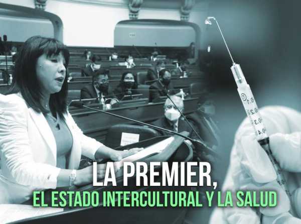 La premier, el Estado Intercultural y la salud