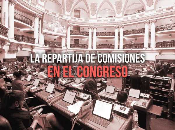 La repartija de comisiones en el Congreso