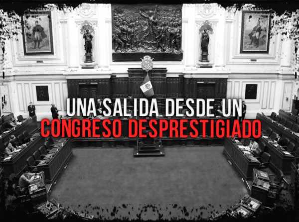 Una salida desde un Congreso desprestigiado 